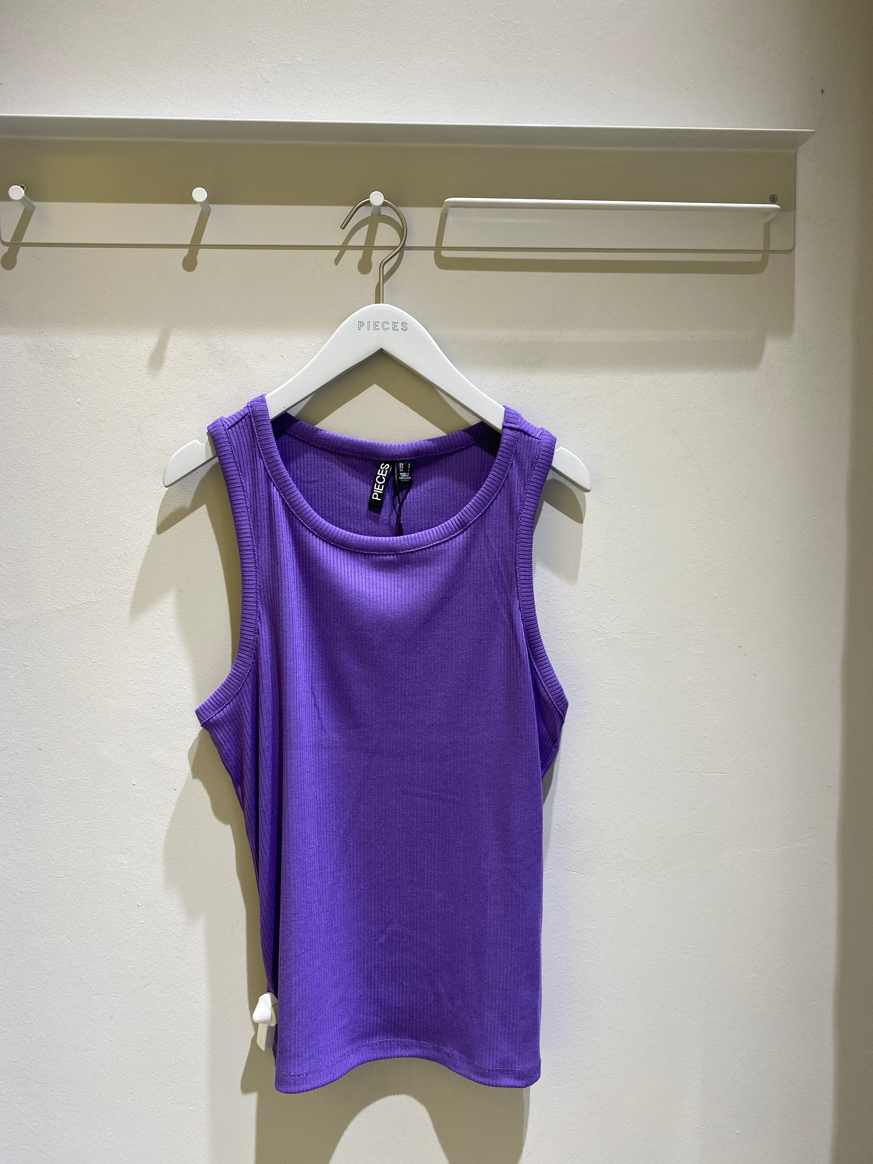 PCPESTINA Tank Top - Ultra Violet